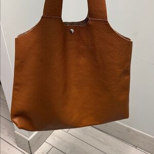 Pulicati Brown Leather Shoulder Bag